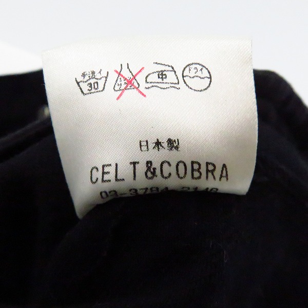 実際に弊社で買取させて頂いたCELT&COBRA/ケルト&コブラ デニムジャケット/Gジャン Mの画像 4枚目
