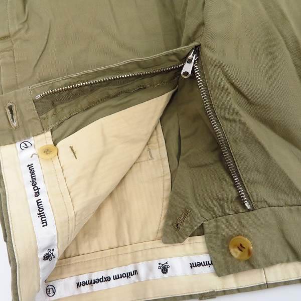 実際に弊社で買取させて頂いたuniform experiment/ユニフォームエクスペリメント ワークパンツ/2の画像 2枚目