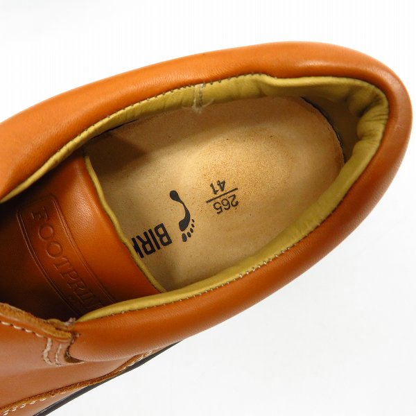 実際に弊社で買取させて頂いたBIRKENSTOCK/ビルケンシュトック STANFORD/スタンフォード レザーシューズ/41の画像 4枚目