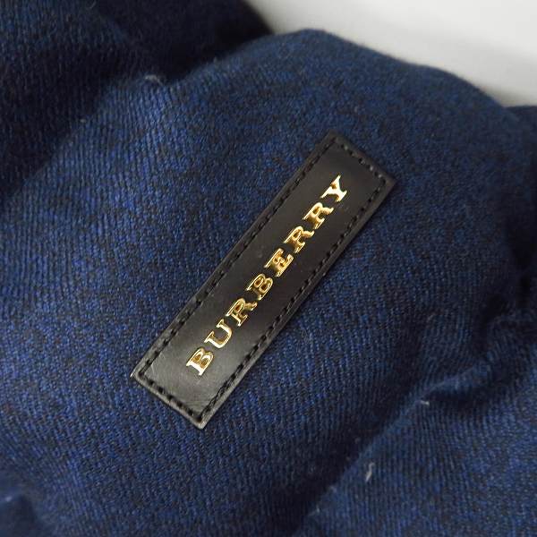 実際に弊社で買取させて頂いたBURBERRY BRIT/バーバリーブリット 羊毛 ダウン ジャケット/Mの画像 2枚目