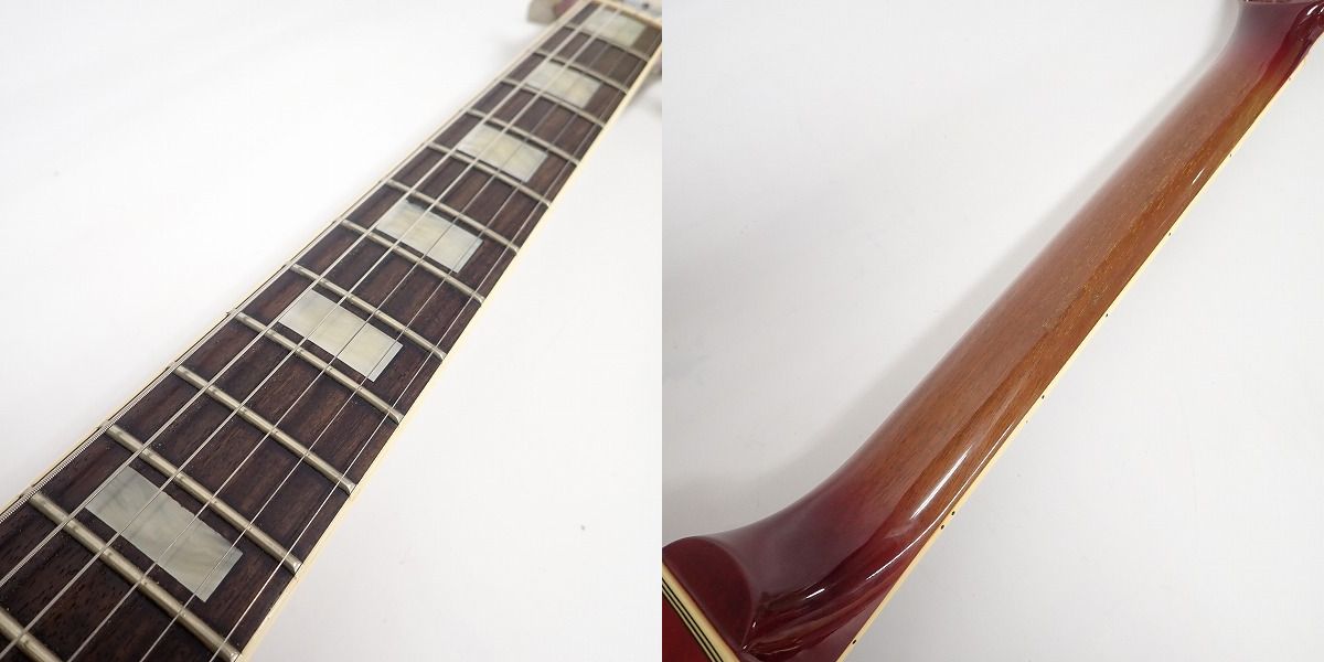 実際に弊社で買取させて頂いた★Greco/グレコ EG500 Les Paul Custom/レスポールカスタムタイプ エレキギターの画像 2枚目