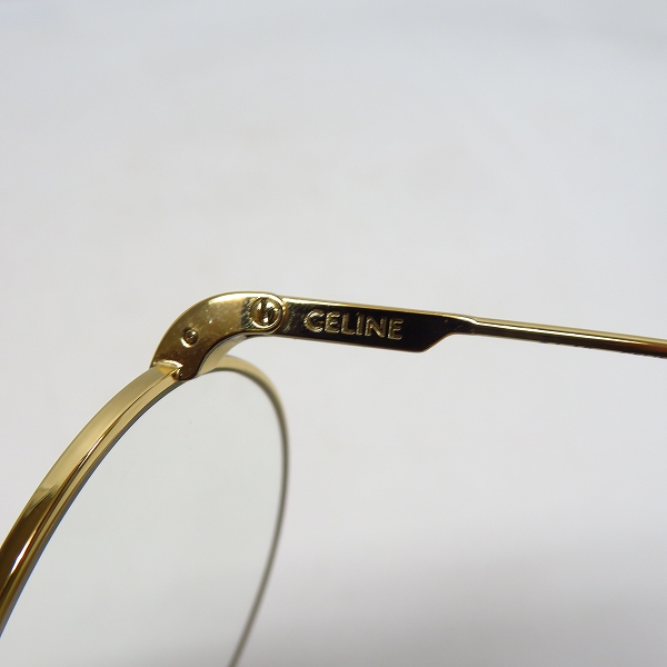実際に弊社で買取させて頂いたCELINE/セリーヌ ボストン 眼鏡/メタルフレームの画像 7枚目