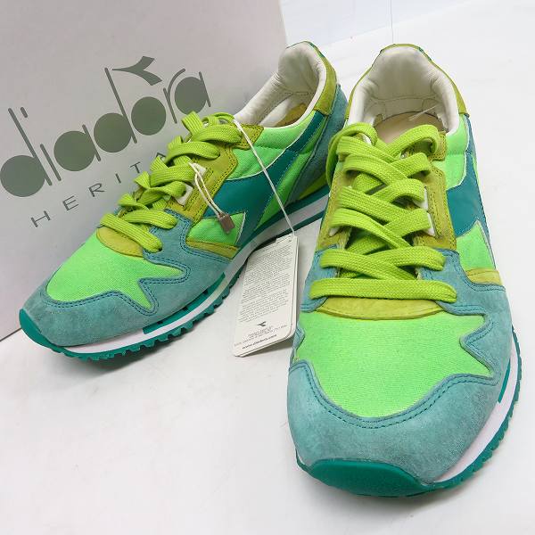 実際に弊社で買取させて頂いた【未使用】DIADORA HERITAGE/ディアドラヘリテージ EXODUS C SW/ローカット スニーカー 26.5 