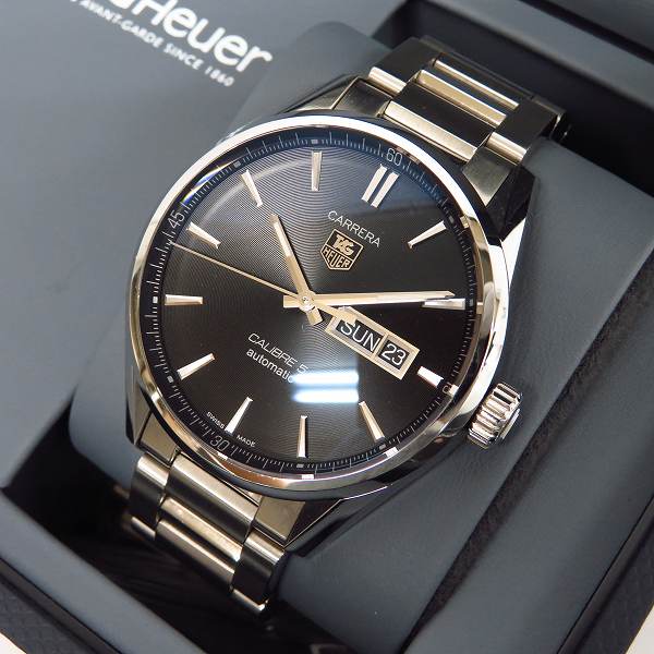 実際に弊社で買取させて頂いた【保証期間内】TAG Heuer/タグホイヤー CARRERA CALIBRE 5/カレラ キャリバー5 デイデイト 自動巻き WAR201A