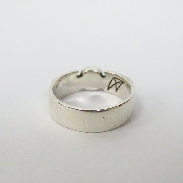 実際に弊社で買取させて頂いたCRAZY PIG DESIGNS/クレイジーピッグ 6MM WINGS RING アメジスト/20.5号の画像 3枚目