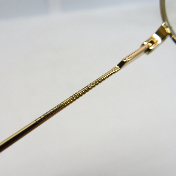 実際に弊社で買取させて頂いたCELINE/セリーヌ ボストン 眼鏡/メタルフレームの画像 5枚目