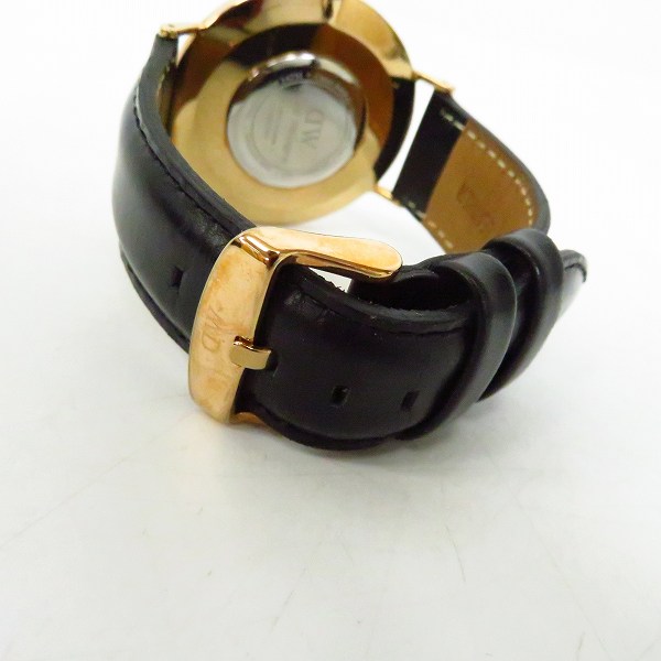 実際に弊社で買取させて頂いたDaniel Wellington/ダニエルウェリントン クラシック クォーツ腕時計 B40RSIの画像 2枚目