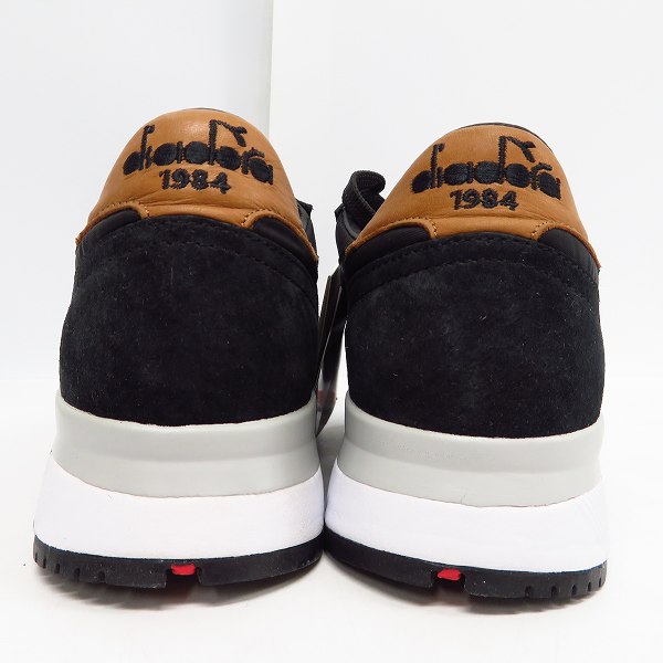実際に弊社で買取させて頂いた【未使用】DIADORA/ディアドラ HERITAGE/ヘリテージ TRIDENT 90 NYL スニーカー ブラック8.5の画像 1枚目
