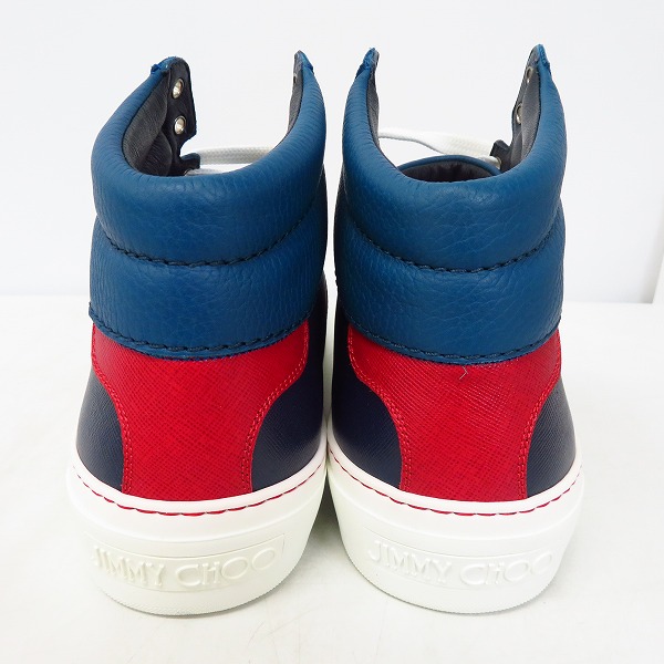 実際に弊社で買取させて頂いたJIMMY CHOO/ジミーチュウ BELGRAVI/ハイカットスニーカー 42の画像 1枚目
