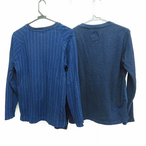 実際に弊社で買取させて頂いたBLUE BLUE/ブルーブルー ARIGATO  長袖カットソー２点セット/1の画像 1枚目