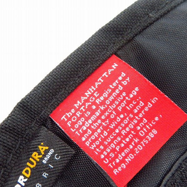 実際に弊社で買取させて頂いたManhattan Portage×WOOLRICH/マンハッタンポーテージ×ウールリッチ チェック メッセンジャーバッグの画像 4枚目