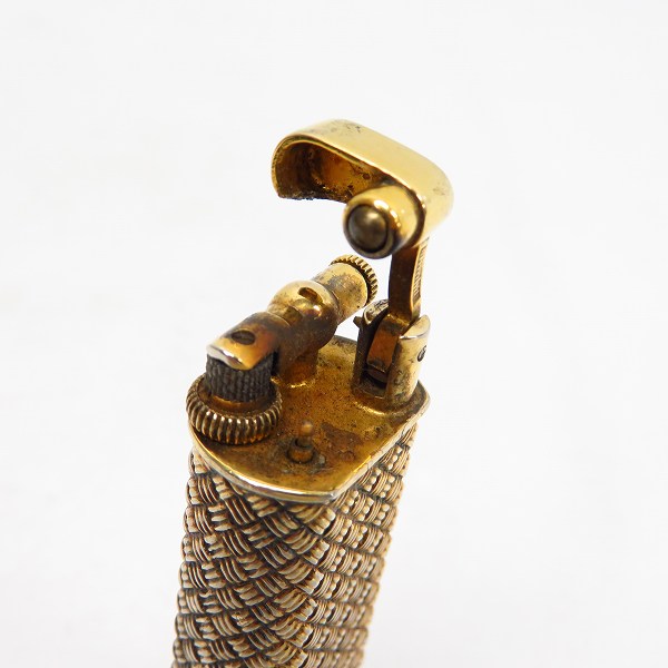 実際に弊社で買取させて頂いたdunhill/ダンヒル UNIQUE/ユニーク ガスライター ゴールドの画像 3枚目