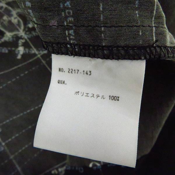 実際に弊社で買取させて頂いたLAD MUSICIAN/ラッドミュージシャン PAJAMA SHIRT/パジャマシャツ/地図/2217-143/44の画像 3枚目