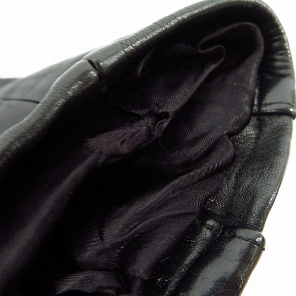 実際に弊社で買取させて頂いたLITHIUM HOMME/リチウムオム カウレザーシングル ライダースジャケット LH22-0104/1の画像 9枚目