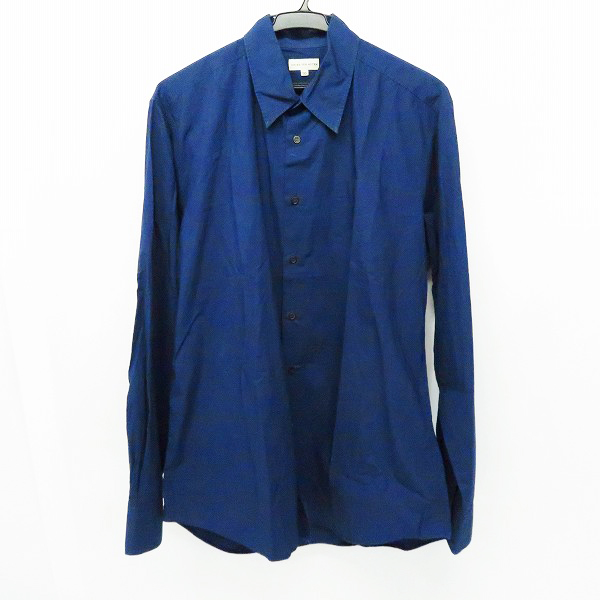 実際に弊社で買取させて頂いたDries Van Noten/ドリスヴァンノッテン 長袖シャツ/ネイビー/50