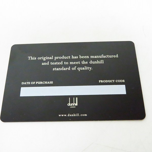 実際に弊社で買取させて頂いたdunhill/ダンヒル 名刺入れ/カードケース ブラウンの画像 6枚目