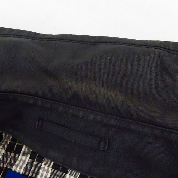 実際に弊社で買取させて頂いたBURBERRY BLUE LABEL/バーバリーブルーレーベル トレンチコート 裏地チェック/E1A19-220-09/36 の画像 5枚目