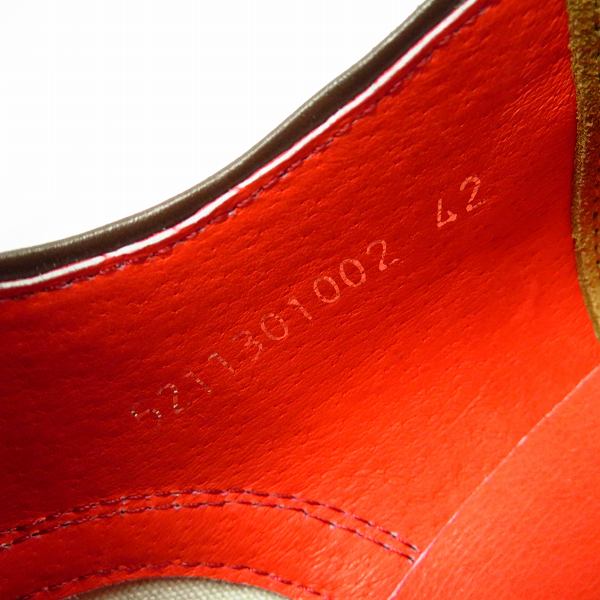 実際に弊社で買取させて頂いたUNLINE by alfredoBANNISTER/アンライン バイ アルフレッドバニスター スエード シューズ/42の画像 5枚目