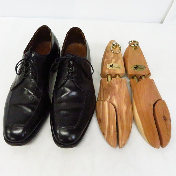 実際に弊社で買取させて頂いたAllen Edmonds/アレンエドモンズ Bond St. ドレスシューズ 4214 24054/11D シューツリー付の画像 9枚目