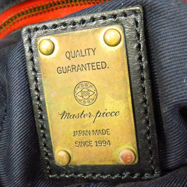 実際に弊社で買取させて頂いたmaster-piece/マスターピース COMPLETE WORKS レザー トートバッグの画像 4枚目
