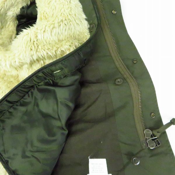 実際に弊社で買取させて頂いたAMERICAN RAG CIE/アメリカンラグシー レディース ボアライナー付き モッズコート/0の画像 6枚目