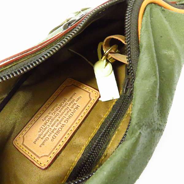 実際に弊社で買取させて頂いた【ジャンク】HUNTING WORLD/ハンティングワールド ボディバッグ/ウエストバッグの画像 3枚目