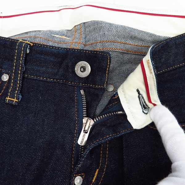 実際に弊社で買取させて頂いたFACTOTUM/ファクトタム デニムパンツ ストレートスキニー 29の画像 4枚目