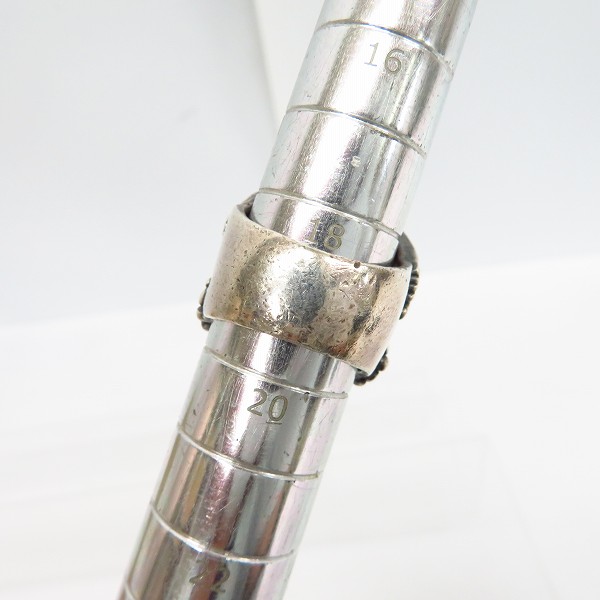 実際に弊社で買取させて頂いたCRAZY PIG DESIGNS/クレイジーピッグ チーキーゴメス マスコットリング/18.5-19号の画像 7枚目