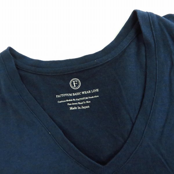 実際に弊社で買取させて頂いたFACTOTUM/ファクトタム EYES OPEN 等 ハーフスリーブ/半袖 カットソー/Tシャツ/ポロシャツ/48 5点セットの画像 4枚目