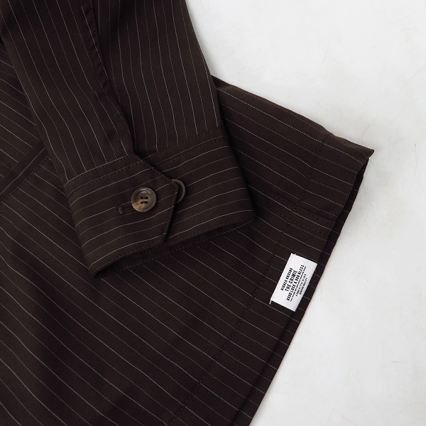 実際に弊社で買取させて頂いたTHE CRIMIE/クライミー GOOD LUCK&GOD BLESS ストライプ柄 3Bテーラードジャケット Sの画像 5枚目