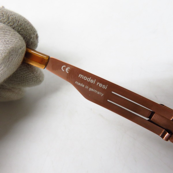 実際に弊社で買取させて頂いたic! berlin/アイシーベルリン メガネフレーム model :resi 863424の画像 3枚目