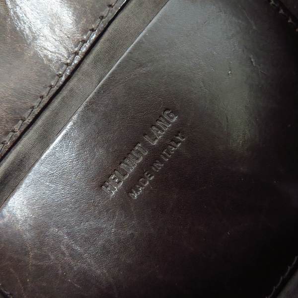 実際に弊社で買取させて頂いたHELMUT LANG/ヘルムートラング スウェード ハンドバッグ の画像 5枚目