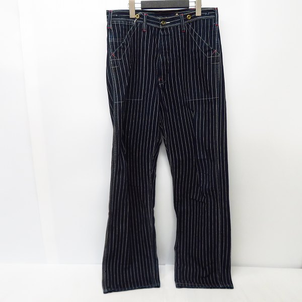 実際に弊社で買取させて頂いたSUGAR CANE/シュガーケーン Lot615 ストライプ柄 パンツ SC47161/Size：34