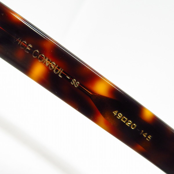 実際に弊社で買取させて頂いたOLIVER GOLDSMITH/オリバーゴールドスミス VICECONSUL メガネフレーム/アイウェアの画像 5枚目