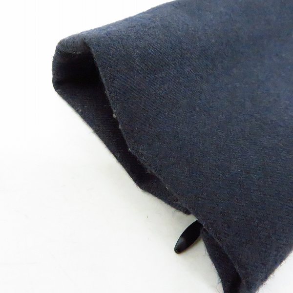 実際に弊社で買取させて頂いたJOHN LAWRENCE SULLIVAN/ジョンローレンスサリバン 隠しファスナーウールシャツ/8の画像 5枚目