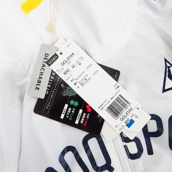実際に弊社で買取させて頂いた【未使用】le coq sportif/ルコックスポルティフ GOLF COLLECTION ブルゾン QGL6144  Mの画像 5枚目