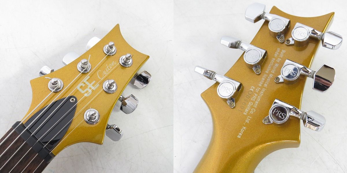 実際に弊社で買取させて頂いた★Paul Reed Smith/ポールリードスミス  SE custom 24 エレキギター ケース付きの画像 1枚目