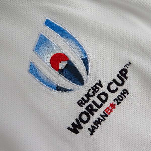 実際に弊社で買取させて頂いたCANTERBURY/カンタベリー ラグビー ワールドカップ 2019 ポロシャツ/Lの画像 3枚目