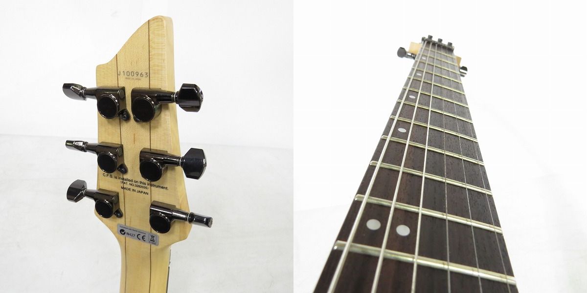 実際に弊社で買取させて頂いた★FUJIGEN/フジゲン ELAN STD-EL エレキギター ケース付きの画像 5枚目