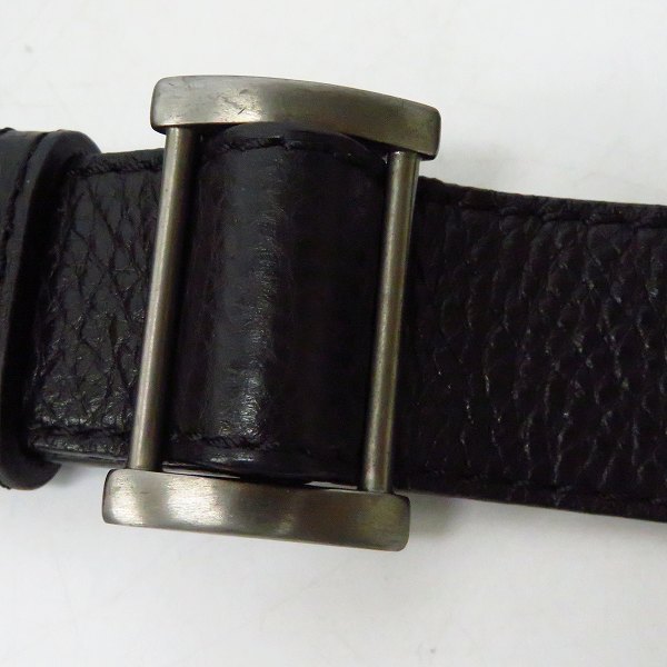 実際に弊社で買取させて頂いたGIORGIO ARMANI/ジョルジオアルマーニ レザー ショルダーバッグの画像 6枚目