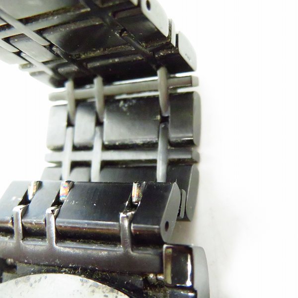 実際に弊社で買取させて頂いたBURBERRY/バーバリー ヘリテージ クロノグラフ クオーツ腕時計 BU1373 【動作未確認】の画像 5枚目