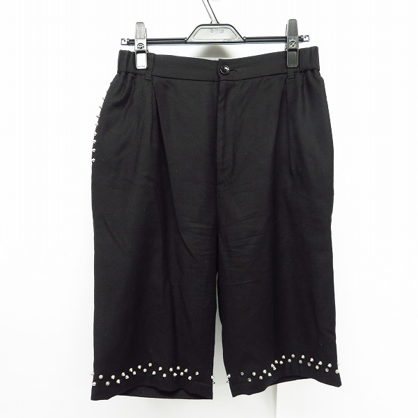 実際に弊社で買取させて頂いたDISCOVERED/ディスカバード スタッズ ハーフパンツ DC-SS17-MTP-01 Size：2