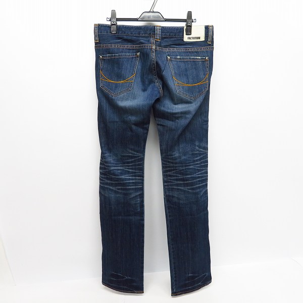 実際に弊社で買取させて頂いたFACTOTUM/ファクトタム E2000 ストレート ストレッチ デニムパンツ/ジーンズ 0142313 Size：31の画像 1枚目