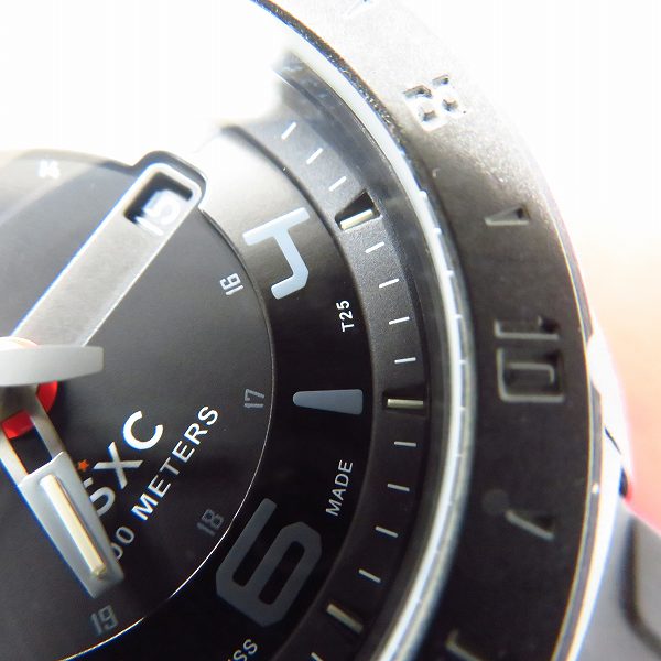 実際に弊社で買取させて頂いたLUMINOX/ルミノックス  SXC PC CARBON GMT 5020 SERIES クォーツ/ウォッチ/腕時計 Ref. 5021 GN XSの画像 6枚目