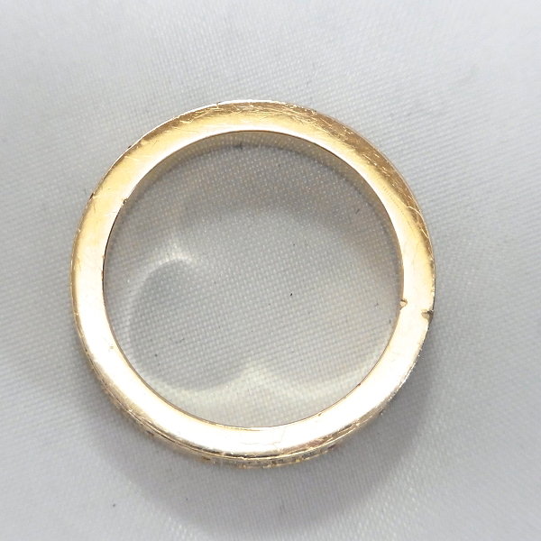 実際に弊社で買取させて頂いた【定価77万】Cartier/カルティエ 750PG ラブリング フルパヴェダイヤ  ピンクゴールド #57 約17号の画像 3枚目