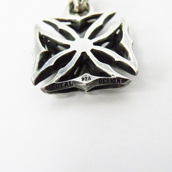 実際に弊社で買取させて頂いたDEAL DESIGN/ディールデザイン カットアウト クロス ペンダントトップの画像 3枚目