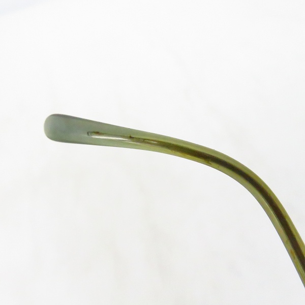 実際に弊社で買取させて頂いた白山眼鏡店/ハクサンガンキョウテン TITANIUM ラウンド 眼鏡/メガネ フレームの画像 6枚目