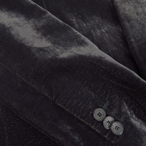 実際に弊社で買取させて頂いたEMPORIO ARMANI/エンポリオアルマーニ 2Ｂ ベロア テーラードジャケット K1G570 K1824/50の画像 5枚目