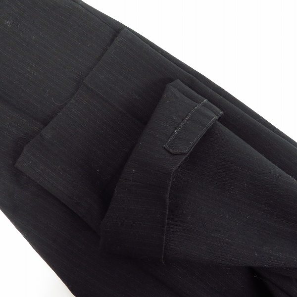 実際に弊社で買取させて頂いたHELMUT LANG/ヘルムートラング スラックスパンツ ブラック系 IL10608 44の画像 6枚目