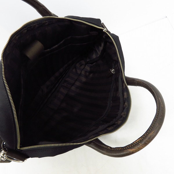 実際に弊社で買取させて頂いたLACOSTE/ラコステ 2WAY ショルダーバッグ レザーの画像 3枚目